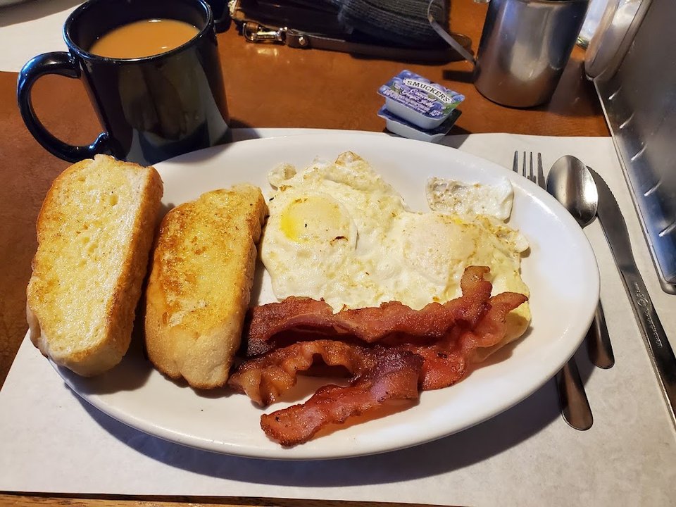 Eggs Toast and Bacon